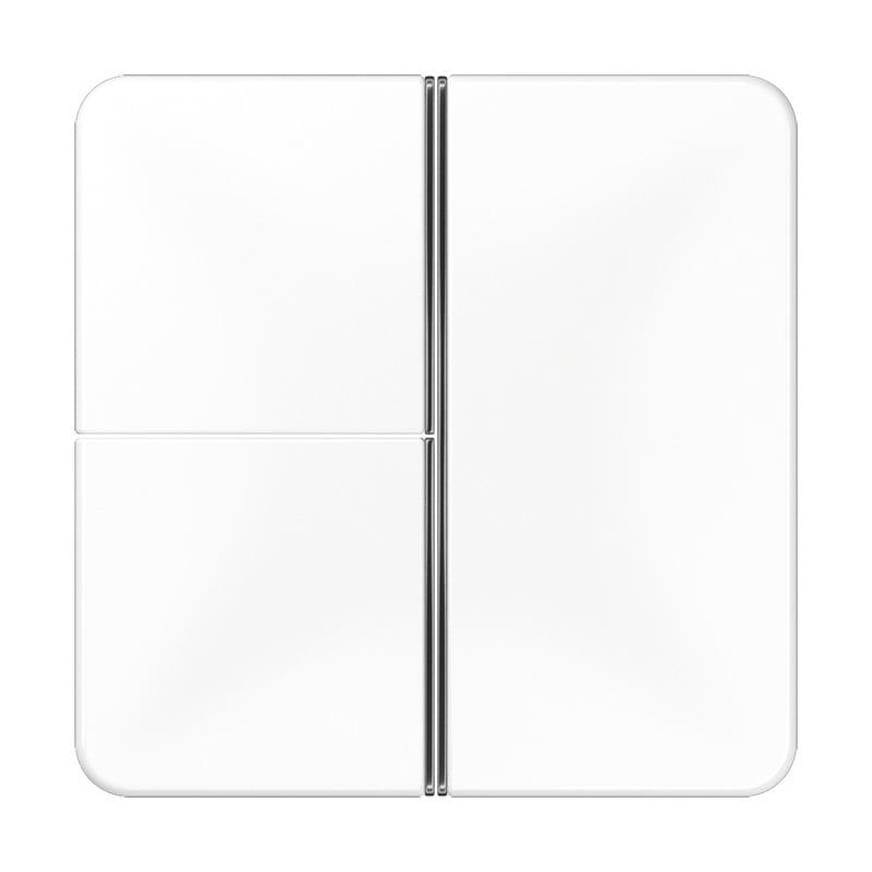 Jung - Kit touche complet 3 voies F40 / CD 500 Blanc