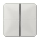 Jung - Kit touche complet 4 voies F40 / CD 500 Gris clair
