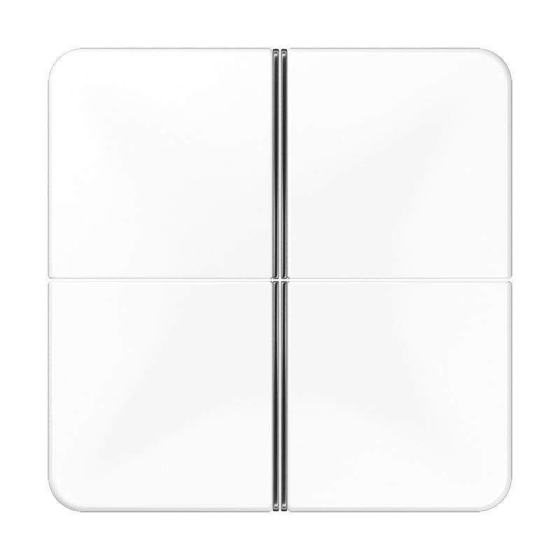 Jung - Kit touche complet 4 voies F40 / CD 500 Blanc