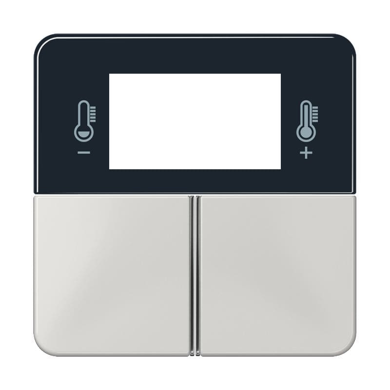 Jung - Kit touche pour régulateur KNX F40 / CD 500 Gris clair