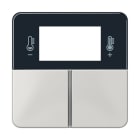 Jung - Kit touche pour régulateur KNX F40 / CD 500 Gris clair