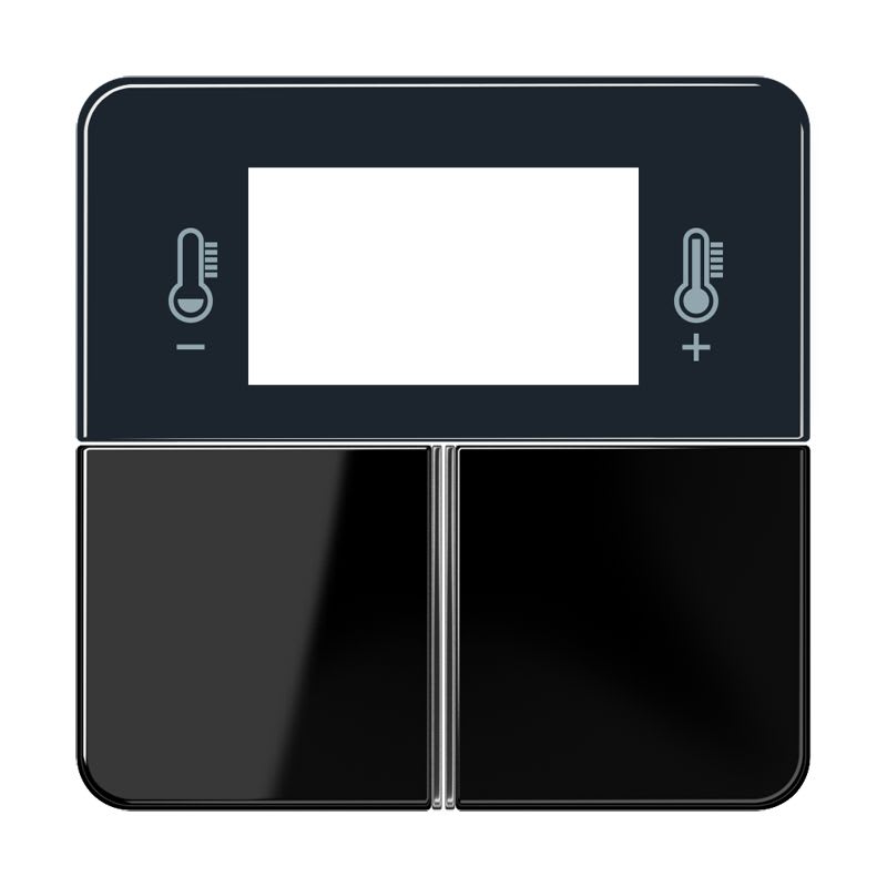 Jung - Kit touche pour régulateur KNX F40 / CD 500 Noir