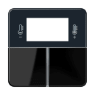 Jung - Kit touche pour régulateur KNX F40 / CD 500 Noir