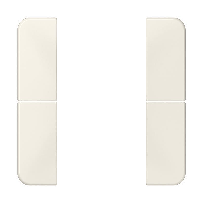 Jung - Kit touche complet 2 voies F50 / CD 500 Ivoire