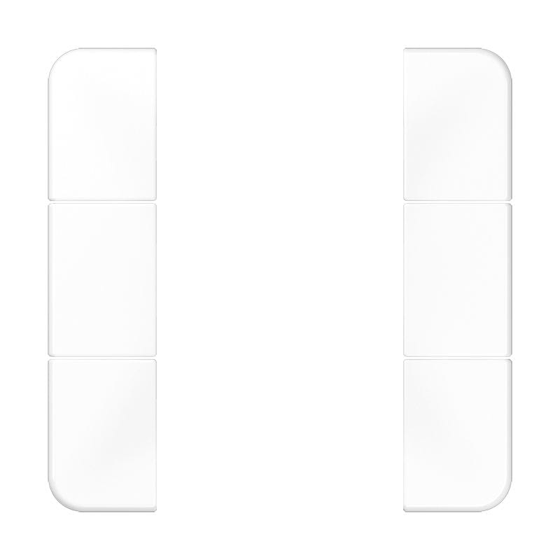 Jung - Kit touche complet 3 voies F50 / CD 500 Blanc