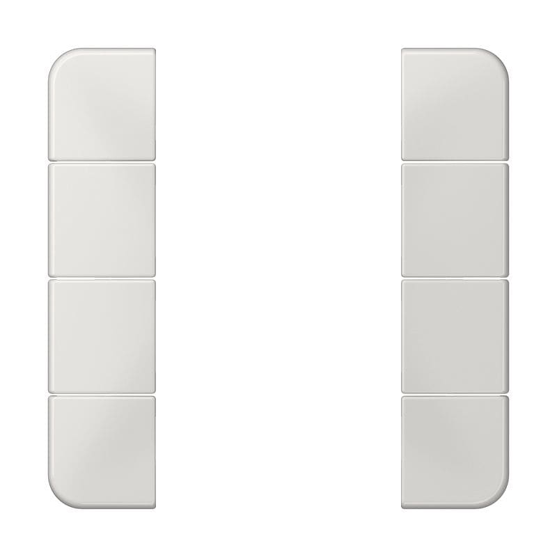 Jung - Kit touche complet 4 voies F50 / CD 500 Gris clair