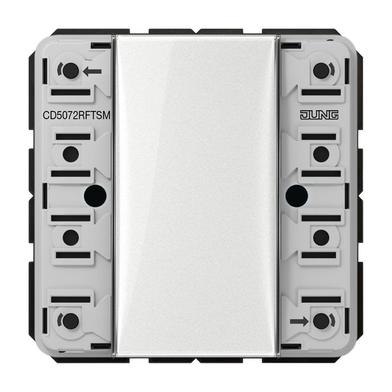 Jung - Module 2 voies émetteur mural KNX RF / CD 500