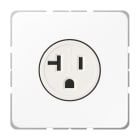 Jung - Prise de courant US-NEMA 20A 125V / CD 500 Blanc