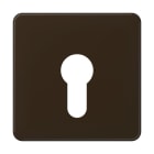 Jung - Enjoliveur pour IN et BP à clé plat / CD 500 Brun