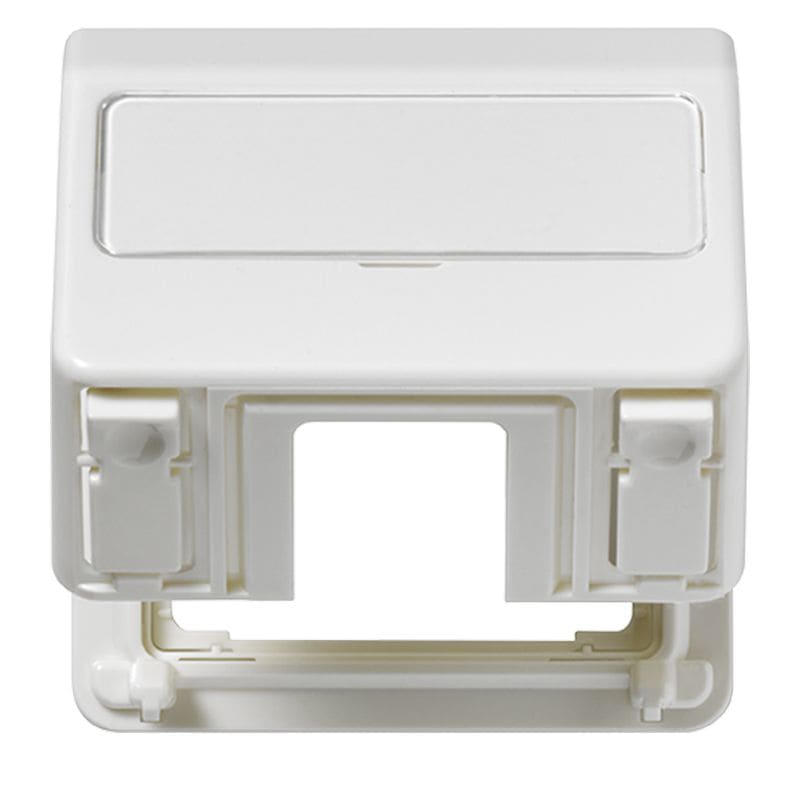 Jung - Enjoliveur couvercle, version haute & PE / CD 500 Blanc