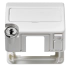 Jung - Enjoliveur couvercle, version haute & PE / CD 500 Blanc