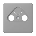 Jung - Enjoliveur pour prise TV-FM-SAT / CD 500 Gris