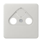 Jung - Enjoliveur pour prise TV-FM-SAT / CD 500 Gris clair