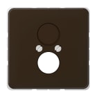 Jung - Enjoliveur pour 2 mini fiches / CD 500 Brun