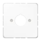 Jung - Enjoliveur pour auxiliaire 22,5 mm / CD 500 Blanc