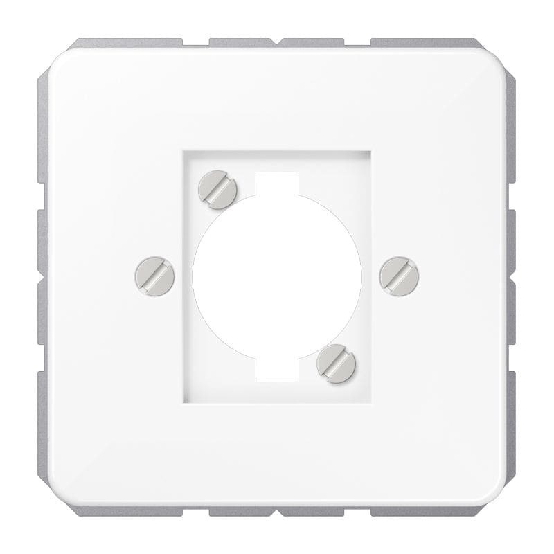 Jung - Enjoliveur pour fiche XLR / Série CD 500 Blanc