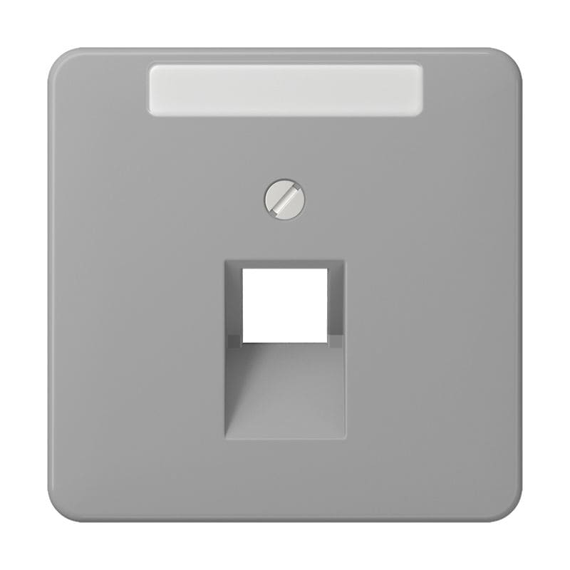 Jung - Enjoliveur pour prise IAE/UAE avec PE / CD 500 Gris