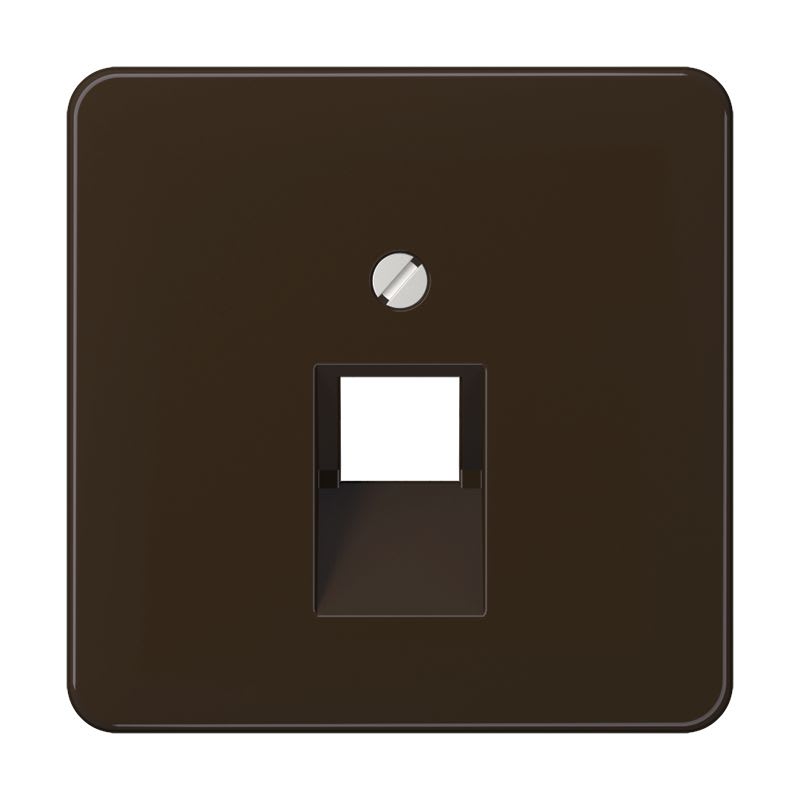 Jung - Enjoliveur pour prise IAE/UAE / CD 500 Brun