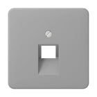 Jung - Enjoliveur pour prise IAE/UAE / CD 500 Gris