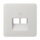 Jung - Enjoliveur pour prise IAE/UAE / CD 500 Gris clair