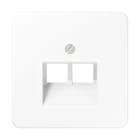 Jung - Enjoliveur pour prise IAE/UAE / CD 500 Blanc