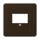 Jung - Enjoliveur pour prise TAE / Série CD 500 Brun