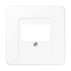 Jung - Enjoliveur pour prise TAE / Série CD 500 Blanc