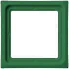 Jung - Cadre de fintion 1 poste goulotte / Série CD 500 Vert