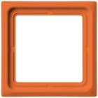 Jung - Cadre de fintion 1 poste goulotte / Série CD 500 Orange