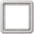 Jung - Cadre de fintion 1 poste / Série CD 500 Gris clair