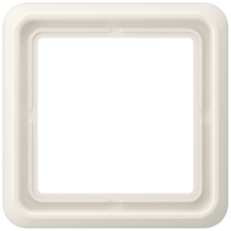 Jung - Cadre de fintion 1 poste / Série CD 500 Ivoire