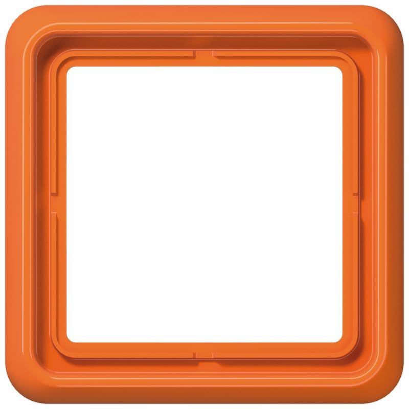 Jung - Cadre de fintion 1 poste / Série CD 500 Orange IP44