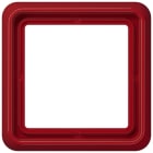 Jung - Cadre de fintion 1 poste / Série CD 500 Rouge IP44