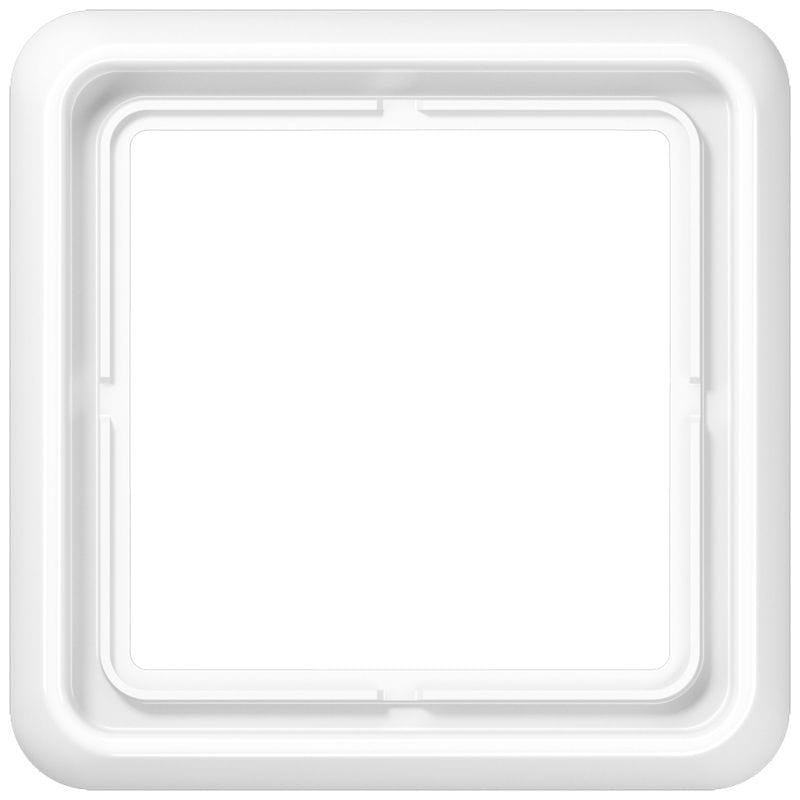 Jung - Cadre de fintion 1 poste / Série CD 500 Blanc