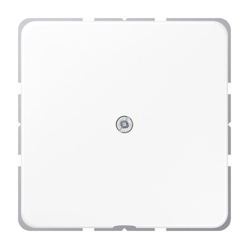 Jung - Sortie de câble avec serre câble / Série CD 500 Blanc