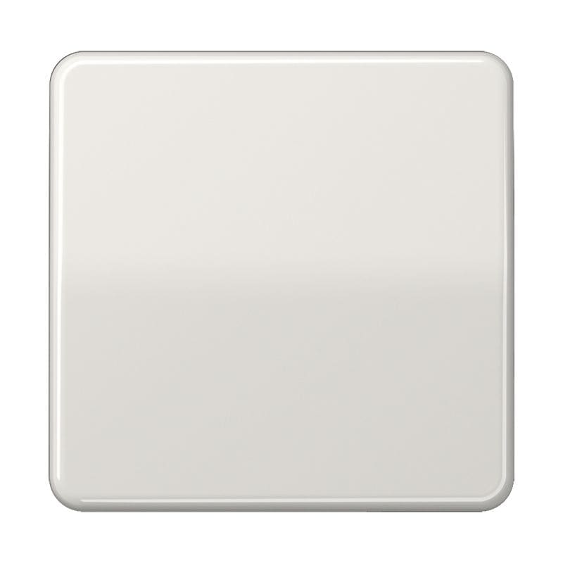 Jung - Enjoliveur simple touche / CD 500 IP44 Gris clair