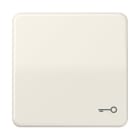 Jung - Enjoliveur avec symbole  "gâche" / CD 500 Ivoire