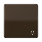 Jung - Enjoliveur avec symbole "sonnerie" / CD 500 Brun