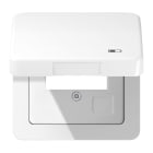 Jung - Enjoliveur couvercle symbole USB / Série CD 500 Blanc