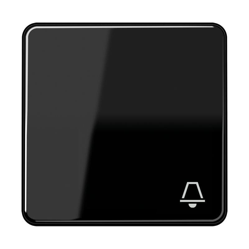 Jung - Enjoliveur avec symbole "sonnerie" / CD 500 Noir