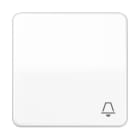 Jung - Enjoliveur avec symbole "sonnerie" / CD 500 Blanc