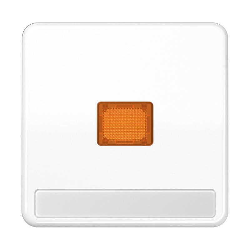 Jung - Enjoliveur simple touche porte étiquette & témoin