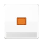 Jung - Enjoliveur simple touche porte étiquette & témoin