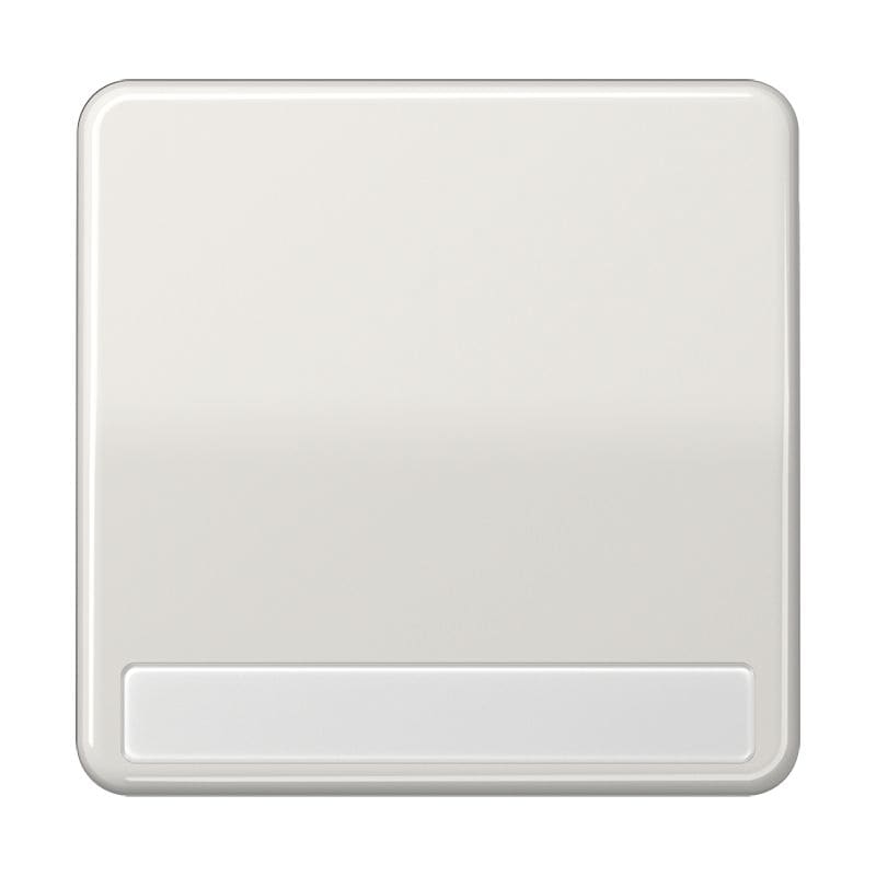 Jung - Enjoliveur simple touche porte étiquette / CD 500 IP44 Noir