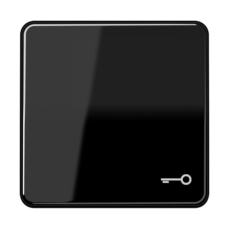 Jung - Enjoliveur avec symbole "gâche"  / CD 500 Blanc