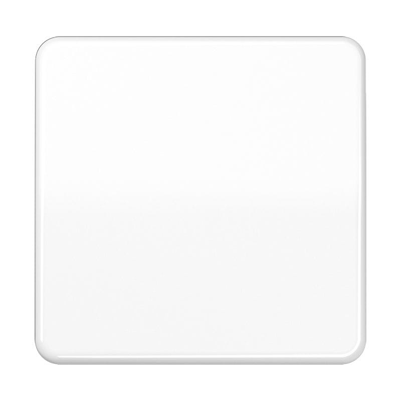 Jung - Enjoliveur simple touche / Série CD 500 Blanc