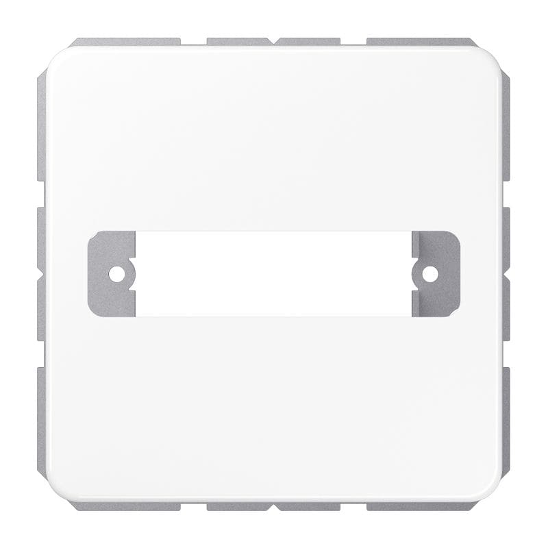 Jung - Enjoliveur pour connecteur trapèze / CD 500 Blanc