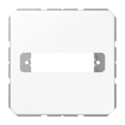 Jung - Enjoliveur pour connecteur trapèze / CD 500 Blanc