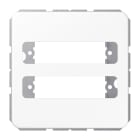 Jung - Enjoliveur pour connecteur trapèze / CD 500 Blanc