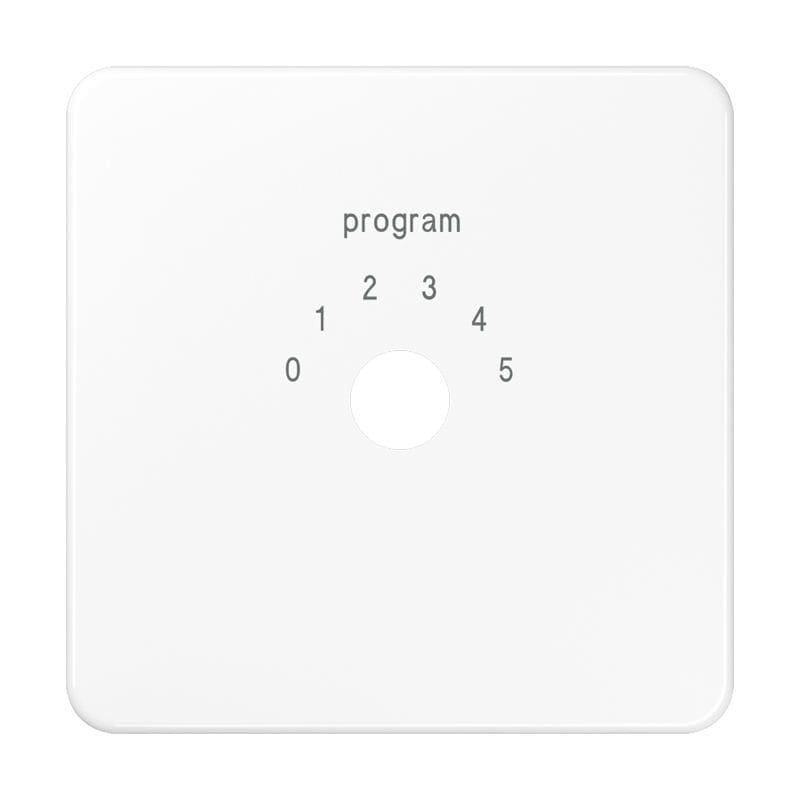 Jung - Enjoliveur pour sélecteur DYNACORD / CD 500 Blanc